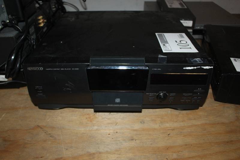 lot 105 image: Kenwood Compact Disc Player