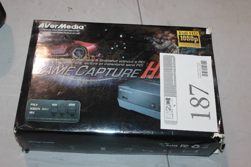 lot 187 image: AverMedia Game Capture Recorder