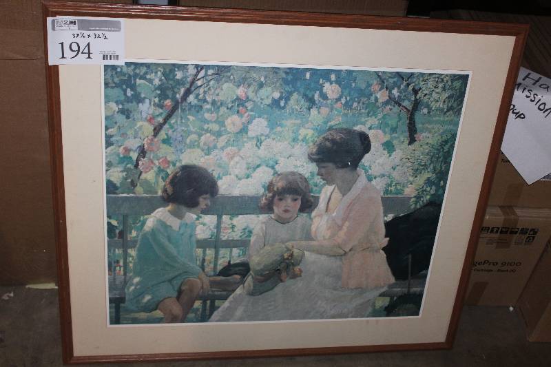 lot 194 image: Framed Art