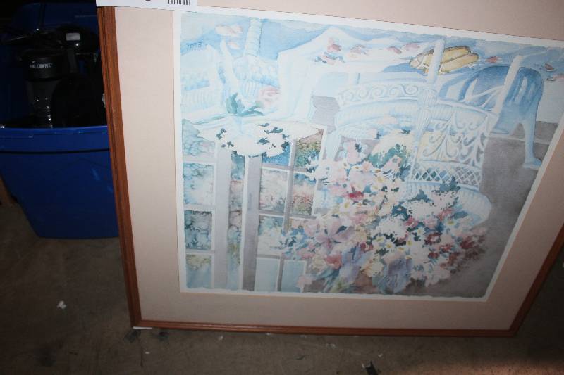 lot 196 image: Framed Art