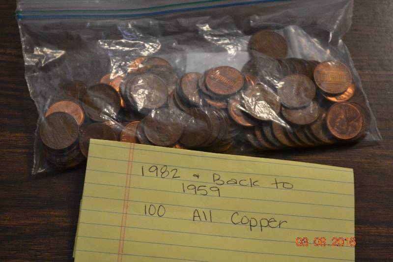 lot 31 image: Collector Pennies