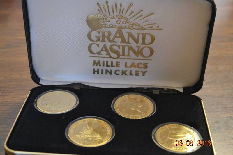 lot 34 image: Grand Casino Collector coins
