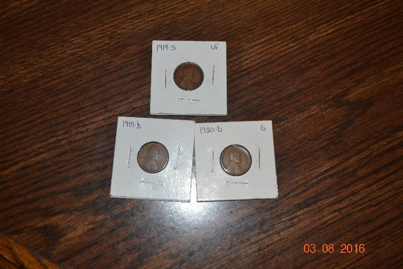 lot 54 image: Collector Pennies