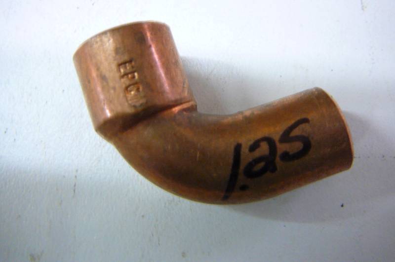 Street Elbow Copper