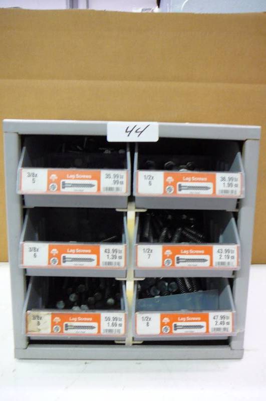 Cabinet with Lag Screws