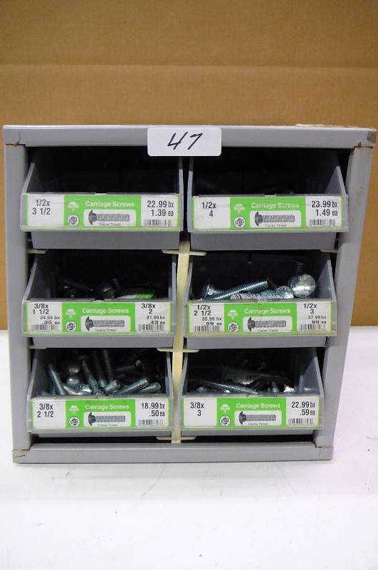 Cabinet with Carriage Bolts