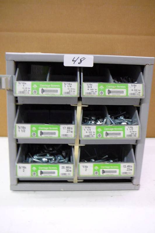 Cabinet with Carriage Bolts