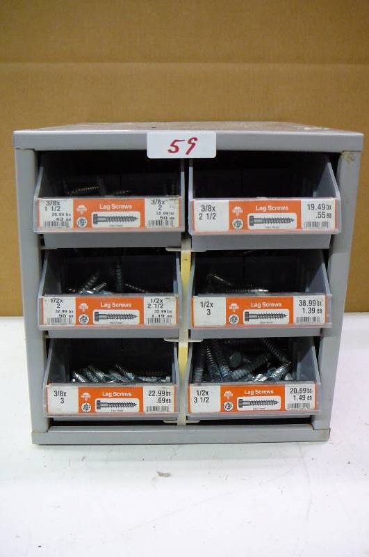 Cabinet with Lag Screws