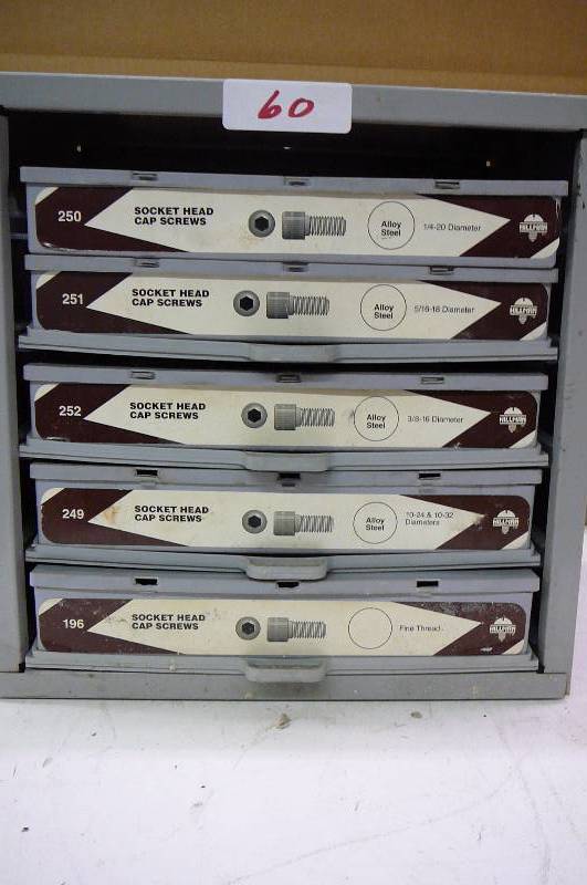 Cabinet with Socket Head Cap Screws