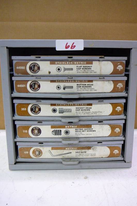 Cabinet with Screws Head Set Hex Keys