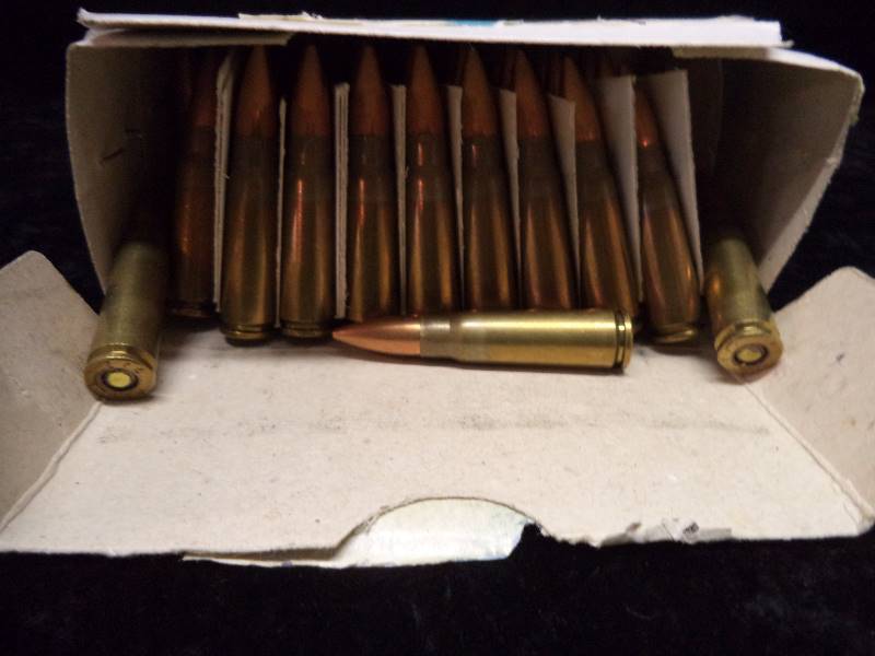 Egyptian 7.62x39 F.M.J Ammo