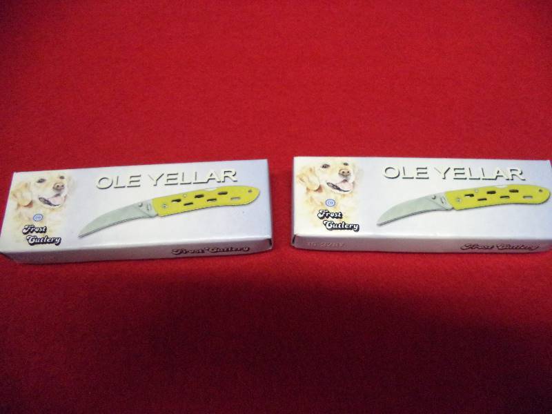 Knife - Pair, Ole Yellar