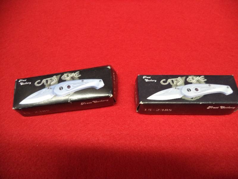 Knife - Pair, Cats Eye