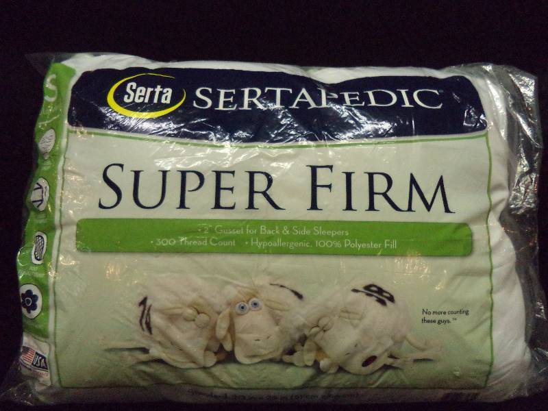 Serta Sertapedic Super Firm Standard Pillow