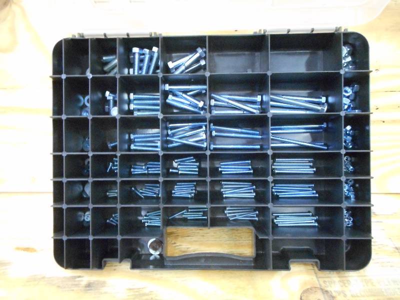 lot 14 image: Plastic Tray Full Of Assorted Nuts ...