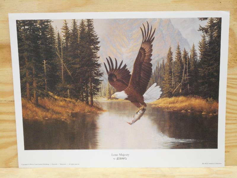 (105) Lone Majesty Prints By DERK...