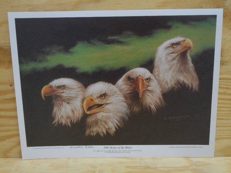 (100) 1990 Home Of The Brave Prin...