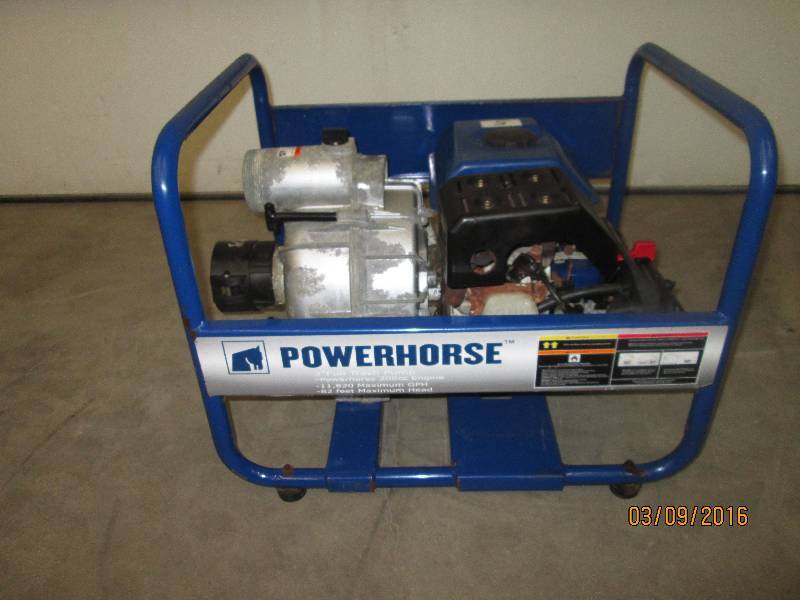 Powerhouse 3 Trash Pump, 208cc Gas...