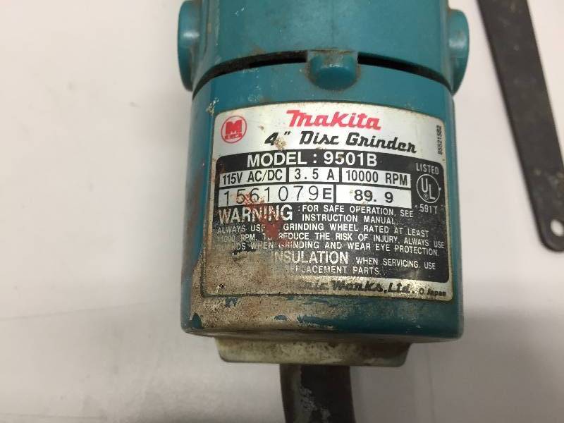 lot 59 image: MAKITA 4 ANGLE GRINDER WORKS