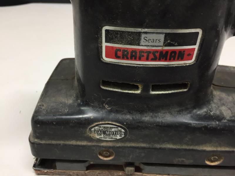 lot 64 image: SEAR CRAFTSMAN PALM SANDER