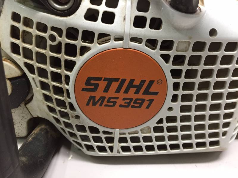 lot 69 image: STIHL CHAIN SAW MODEL MS 391 WITH 20 BAR