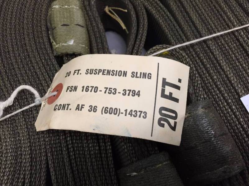 lot 1 image: MILITARY 20 SUSPENSION SLING