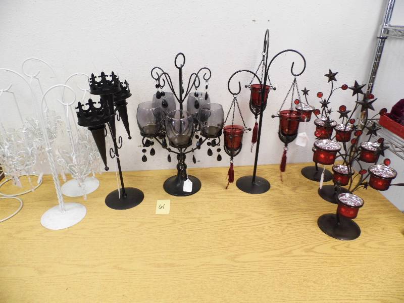 Assorted New Candle Holders