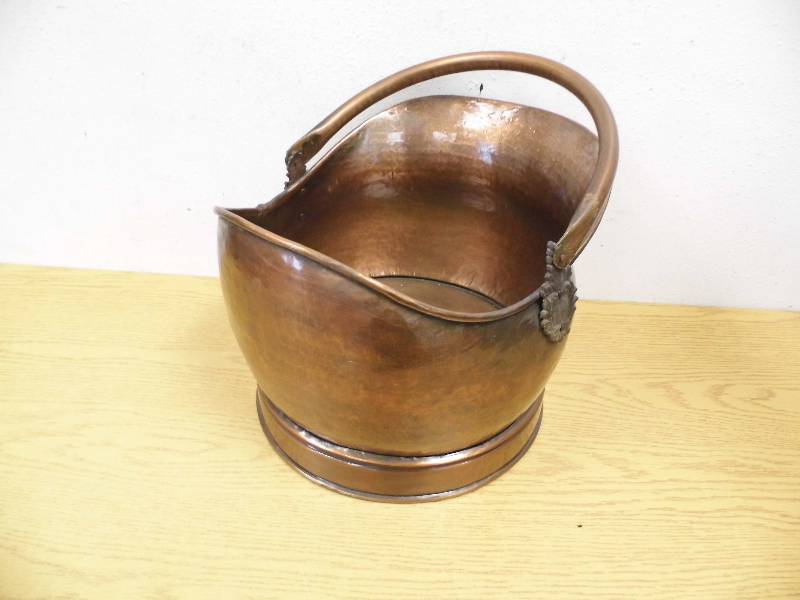 Copper Metal Basket