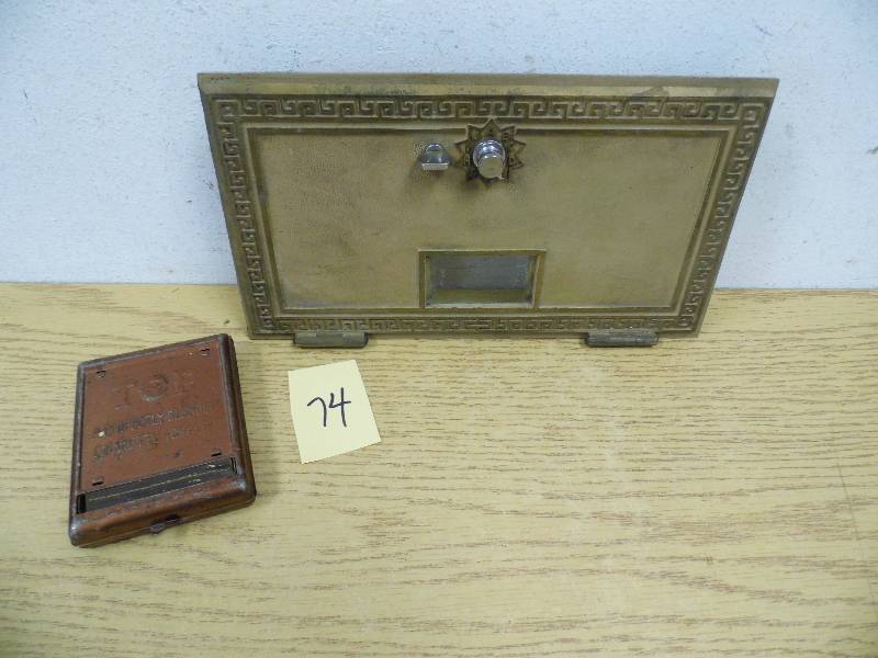 Post Office Box Door & Top Cigarette Roller
