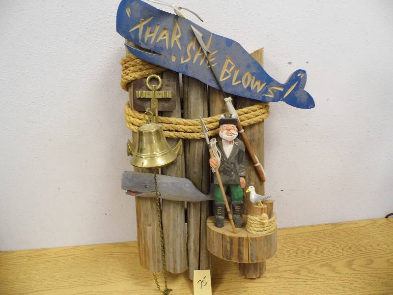 Thar She Blows Wall Hanging