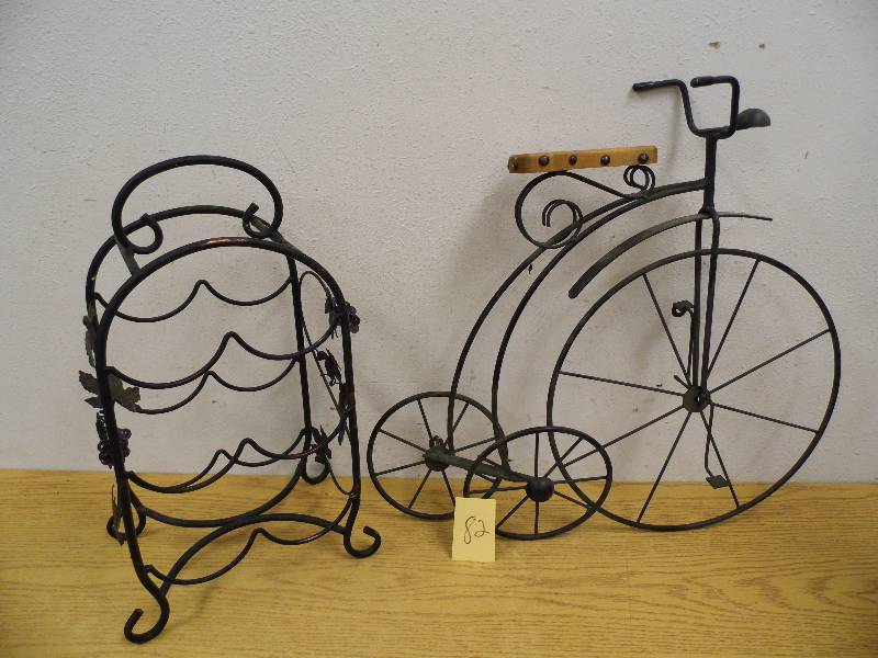Wine Rack & Bike Wall Art
