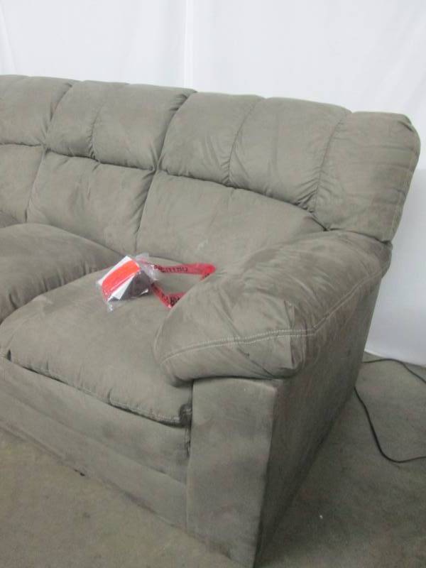Ashley Keanna Cobblestone Microfiber Sofa