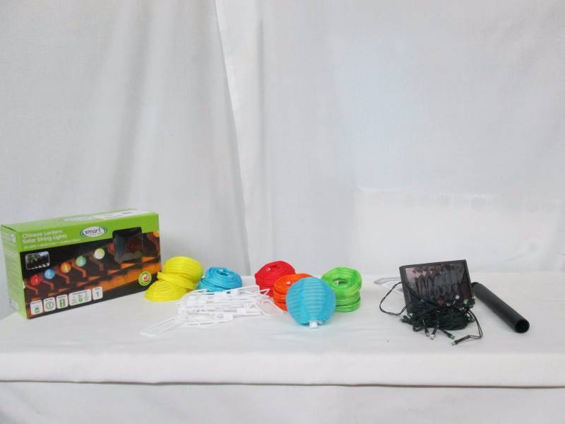 LED Solar Lantern Lights - String of 20