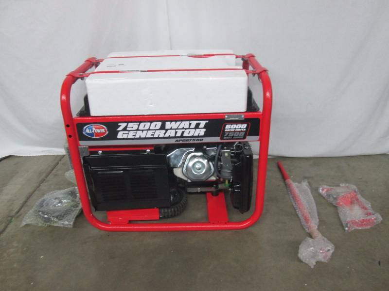 All-Power 7500-Watt Gas Generator