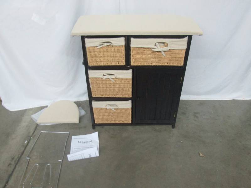 McLeland Design Ironing Board w Storage