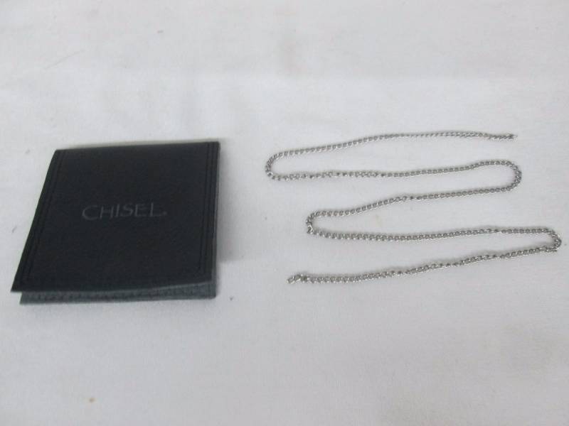 Chisel 24 Stainless Steel Curb Link Chain