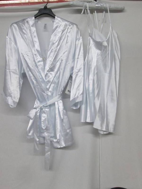 Dreamgirl Womens Bridal 3pc Robe Set