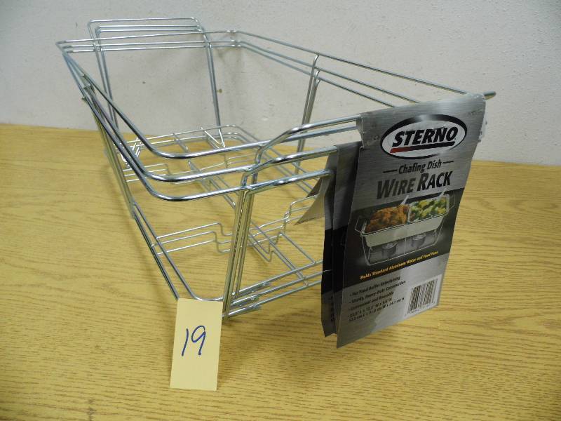 3 Sterno Chafing Dish Wire Racks Schlotsky's Fargo 3 KBID