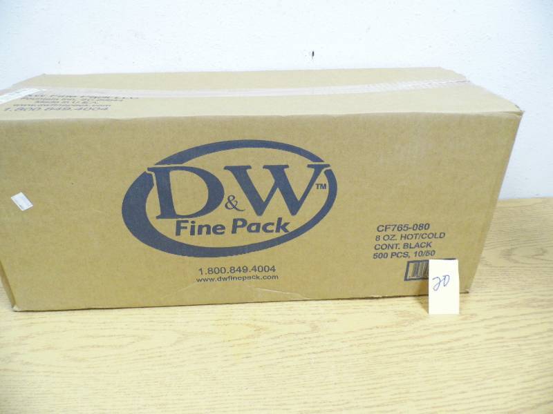 lot 20 image: Case of 8oz Hot Cold Bowls