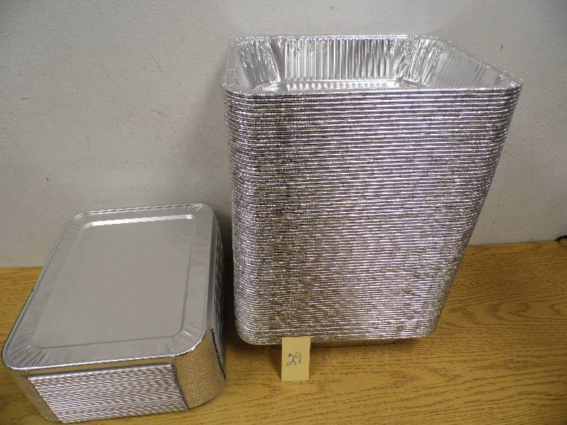 lot 29 image: 12 Size Steam Table Pans w Lids