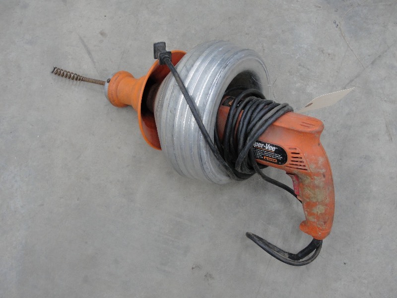 General Super Vee Drain Cleaning Machine