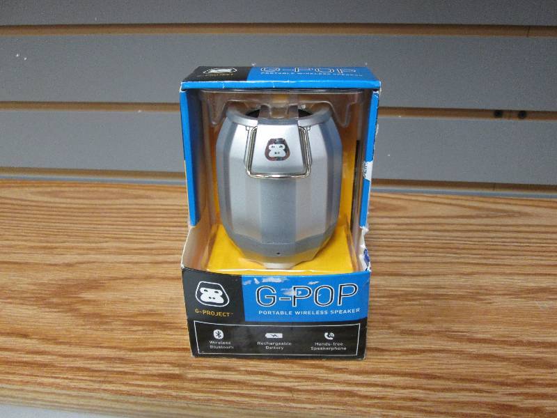 lot 56 image: G-Project G-Pop Portable Wireless S...