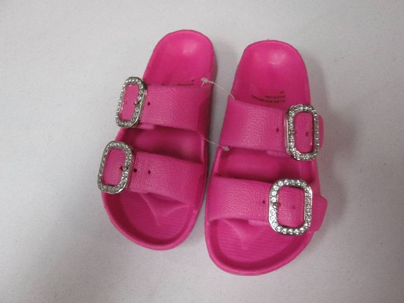 lot 121 image: Small hot pink slides...