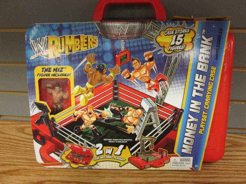 lot 131 image: WW Rumblers playsetcarrying case w...