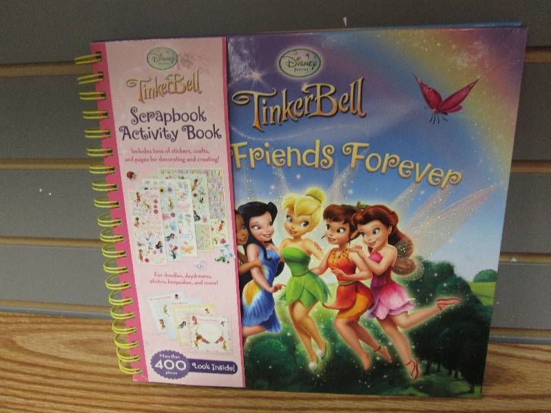 lot 133 image: Disney Faeries Tinker Bell scrapboo...