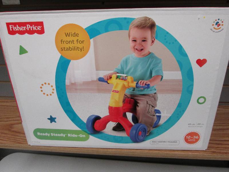 lot 145 image: Fisher-Price Ready Steady Ride- On...