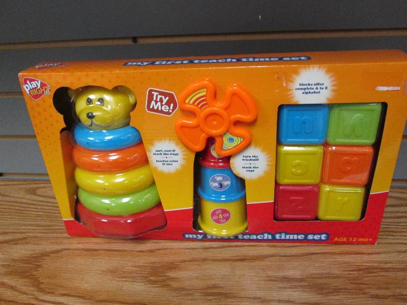 lot 149 image: Play Right My First Teach Time Set ...
