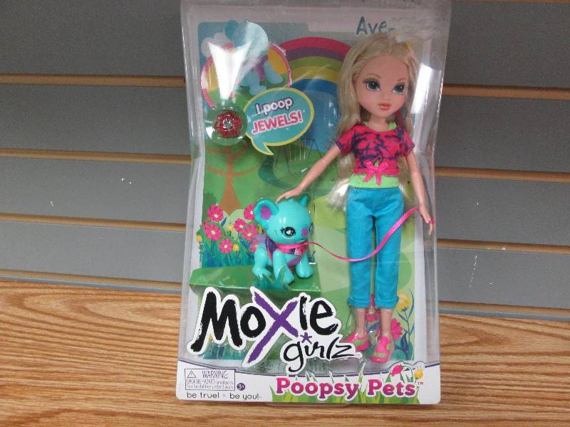 lot 153 image: Moxie Girlz doll Avery Poopsy Pets...