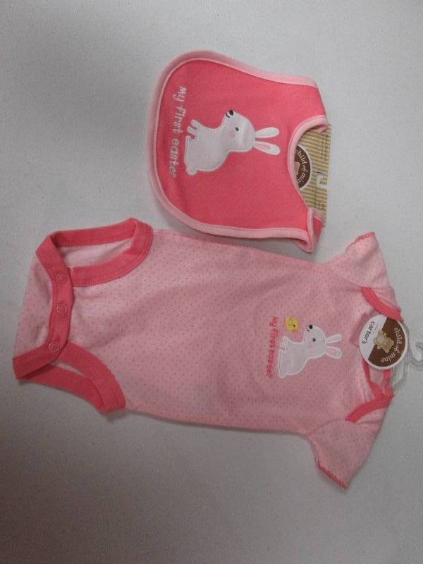 lot 156 image: Carters Child of Mine 2 pc Bib On...