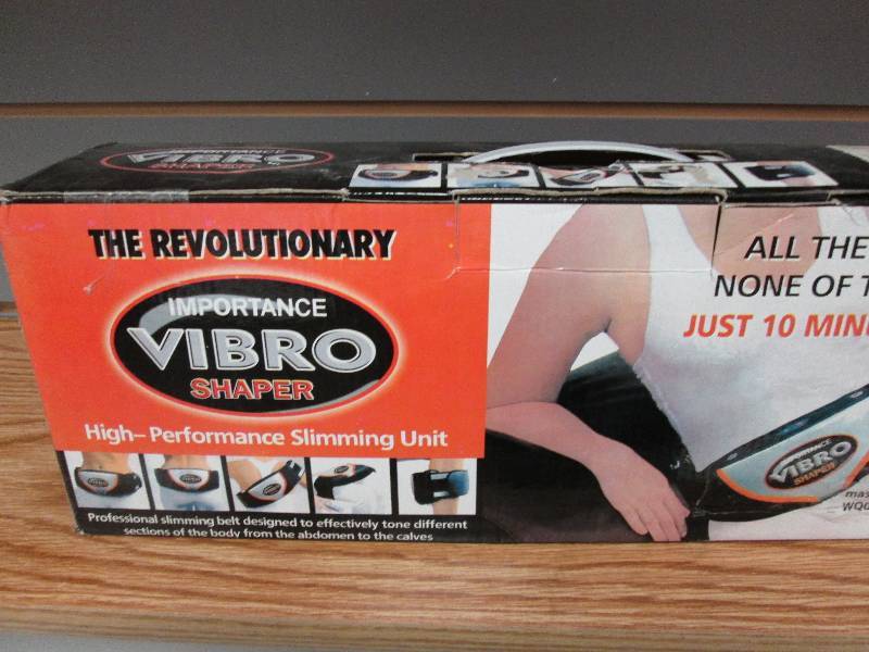 lot 161 image: Importance Vibro Shaper massage bel...
